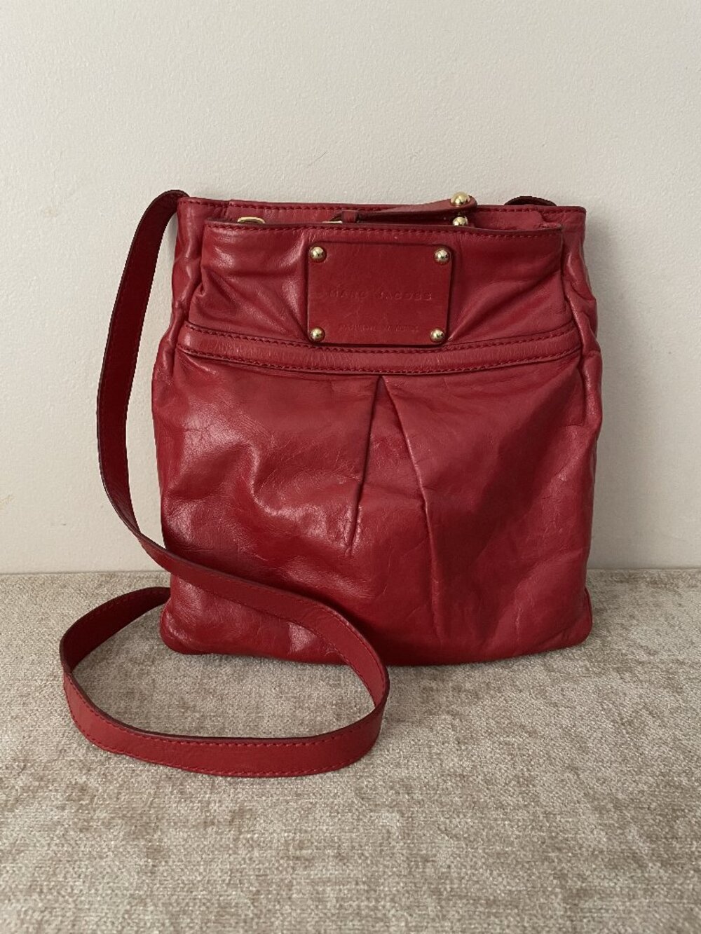 MARC JACOBS Leather Crossbody Bag